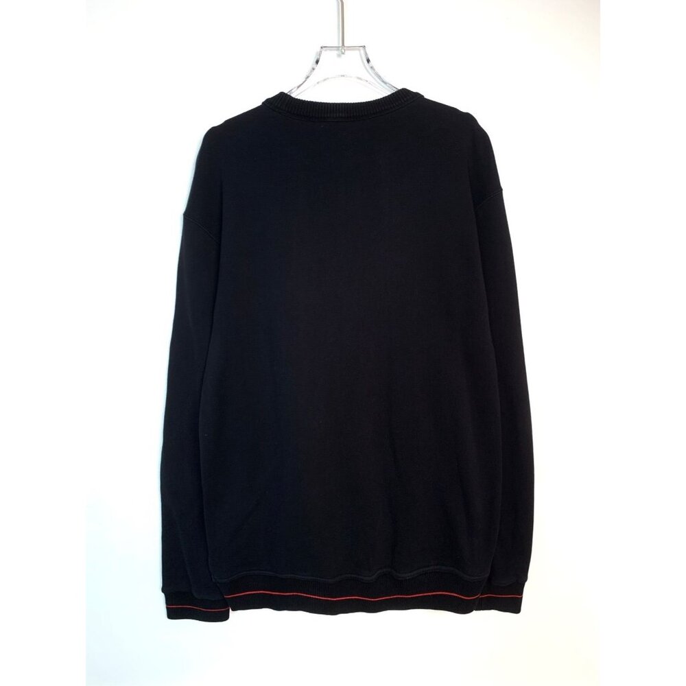 Burberry Black Logo Striped Patchwork Sweatshirt … - image 7